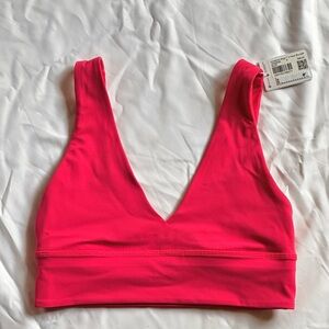 brand new lululemon align bra - glaze pink size 8